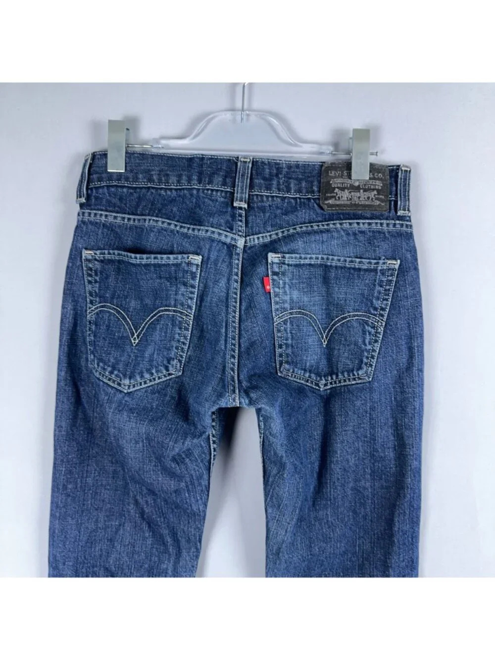 Levis 511 Jeans Mens Size W32 L32 Blue Skinny Mid Rise Medium Wash